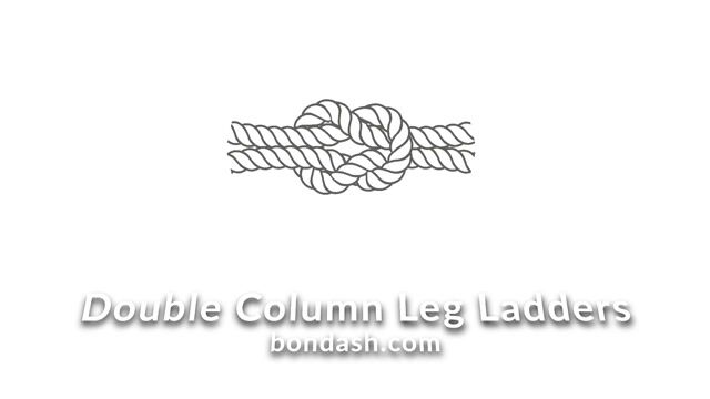 Double Column Leg Ladder