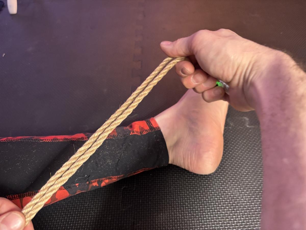 Run the bight over the limb