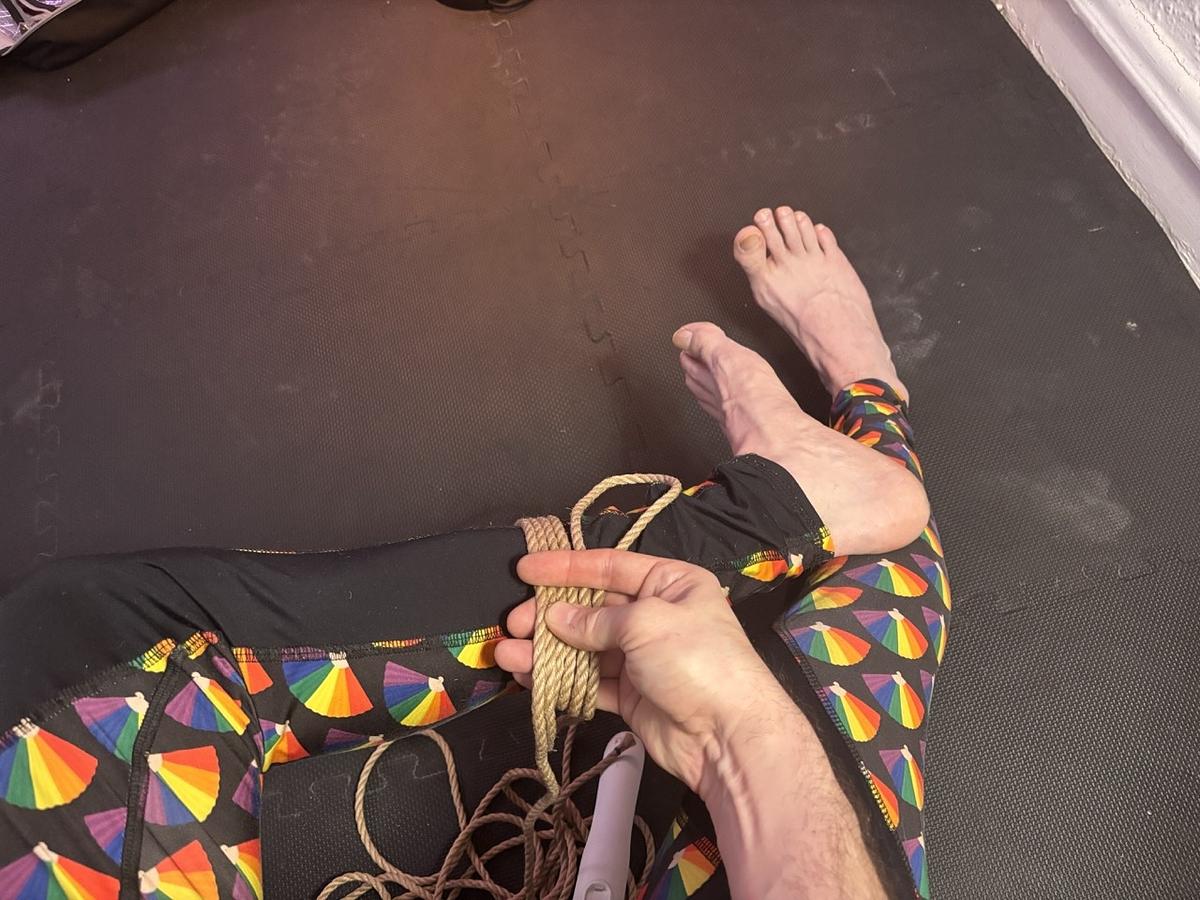 Running down the body